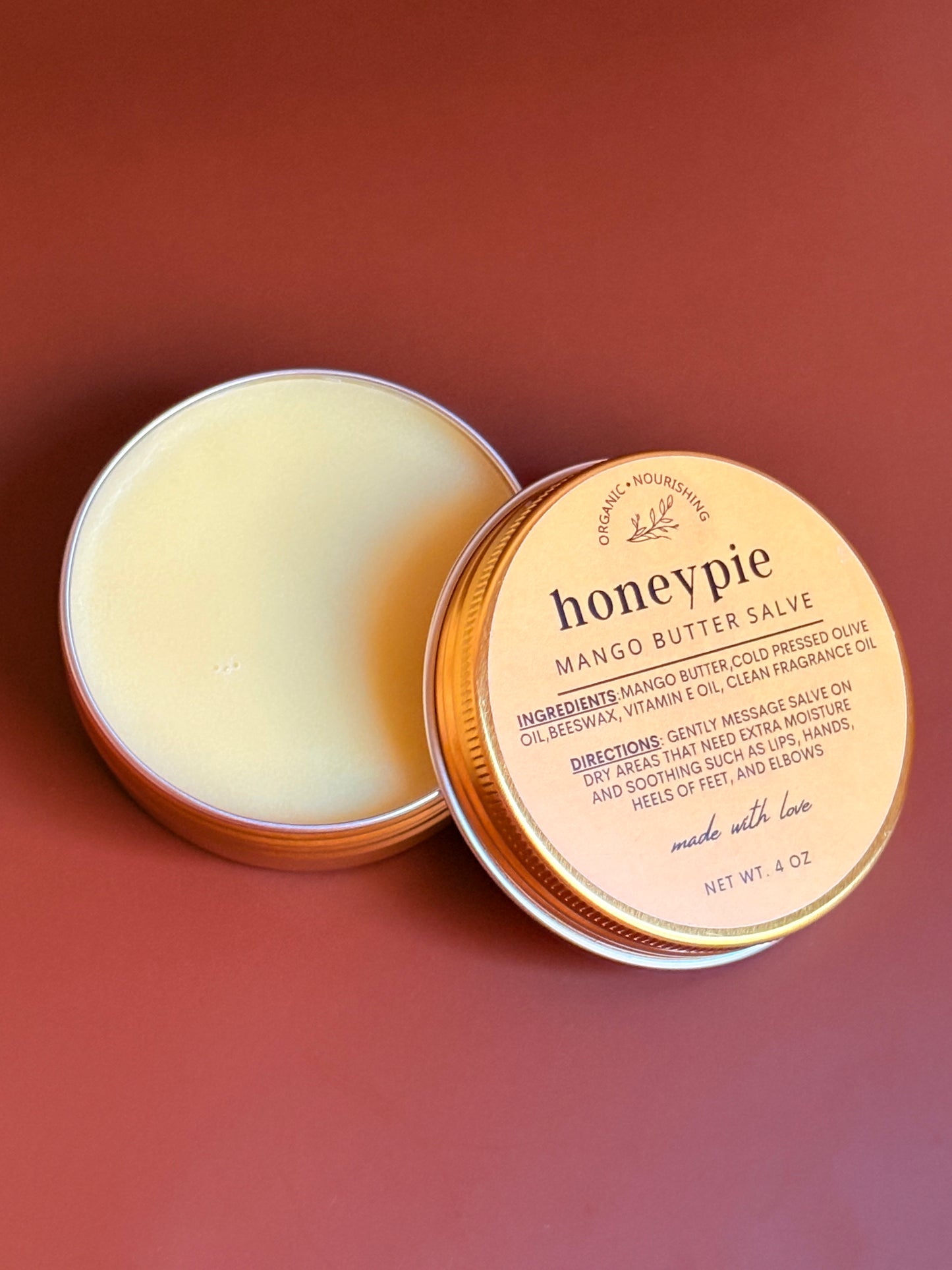 Organic Herbal Mango Butter Salve