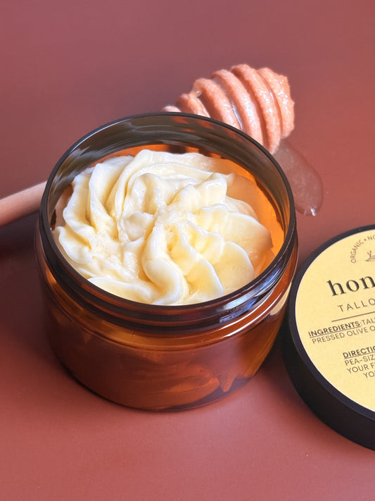 Organic Tallow & Raw Honey Face Balm